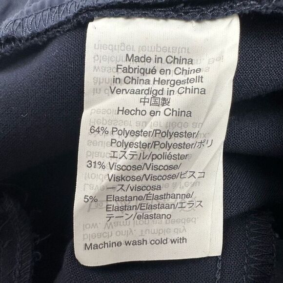 J. Crew Cameron slim crop Blue pant size 16 - Picture 7 of 7